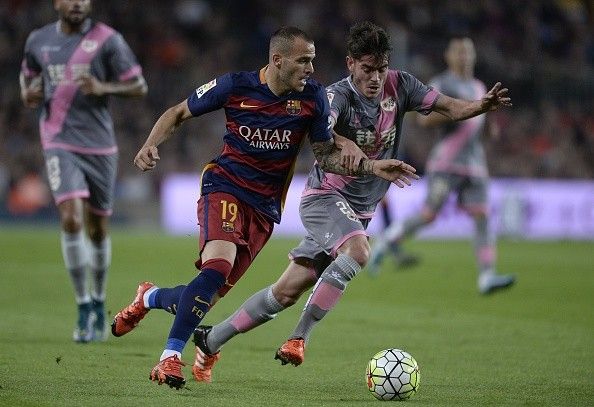 Sandro Ramirez Barcelona Rayo Vallecano