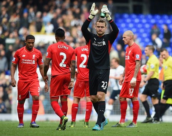 Simon Mignolet Liverpool Tottenham