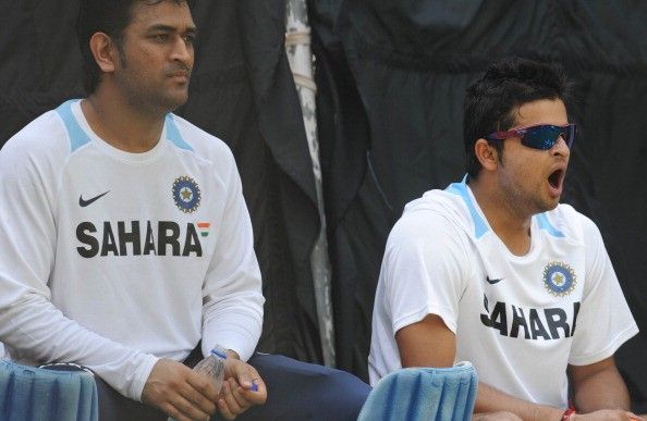 Suresh Raina MS Dhoni