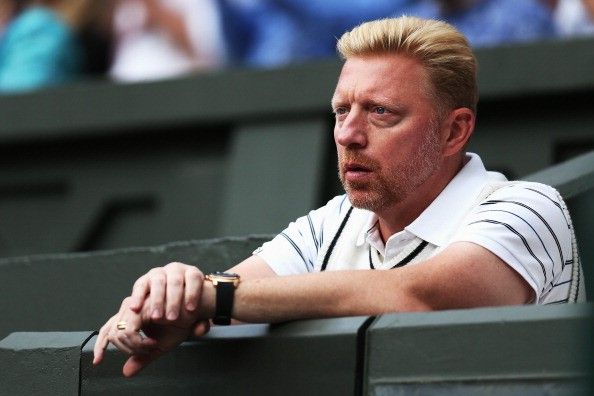 Former World Number one tennis player Boris Becker