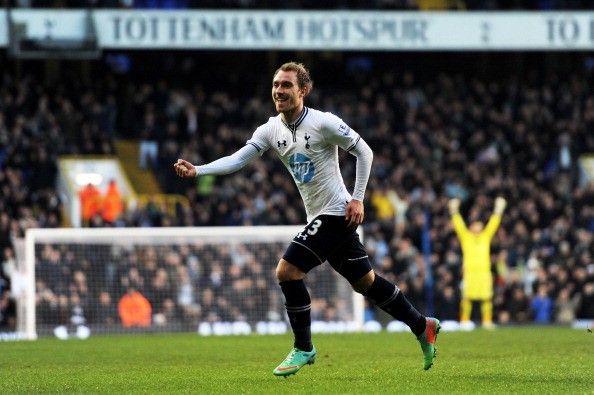 Christian Eriksen freekick Spurs