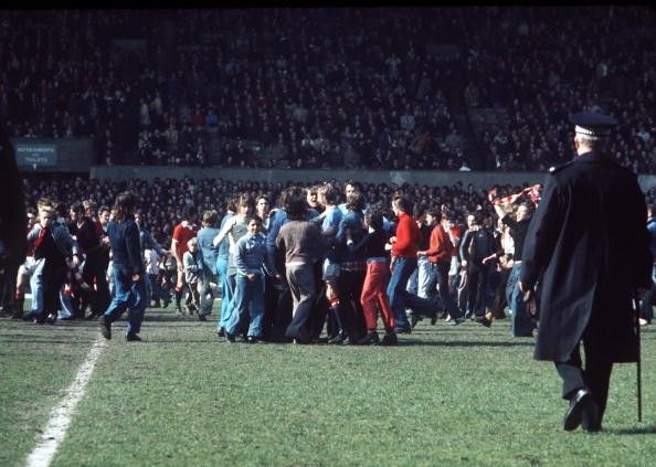 Denis Law goal Manchester Derby United relegation