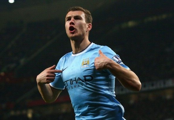 Edin Dzeko Manchester City