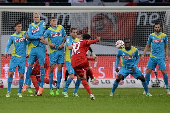 Hakan Calhanoglu freekick