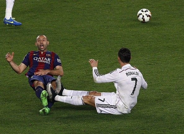 Mascherano ROnaldo playacting