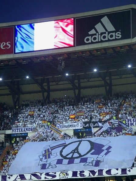 Real Madrid fans France Paris attacks