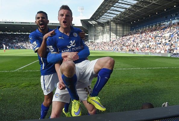 Riyad Mahrez Jamie Vardy