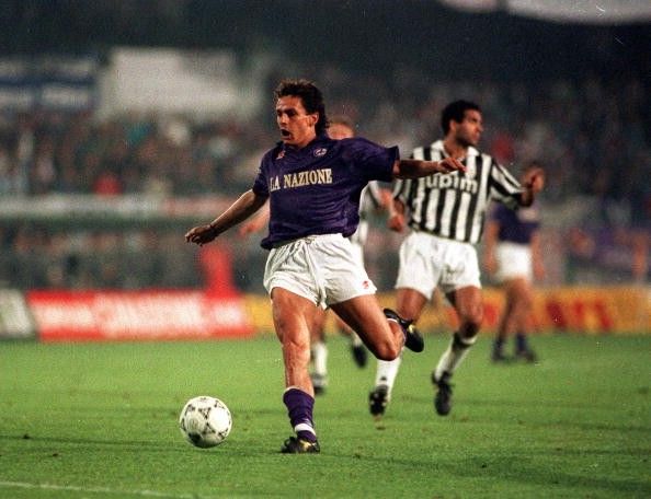Roberto Baggio Fiorentina Juventus