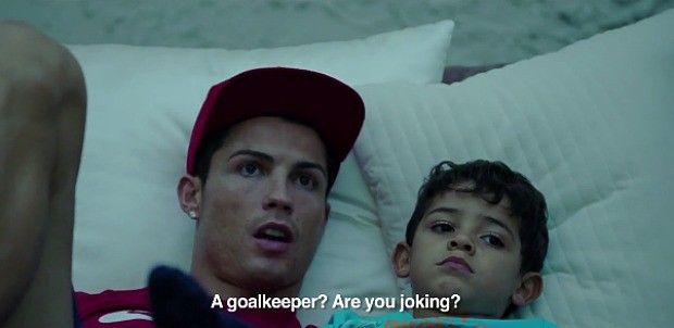 ronaldo son goalkeeper