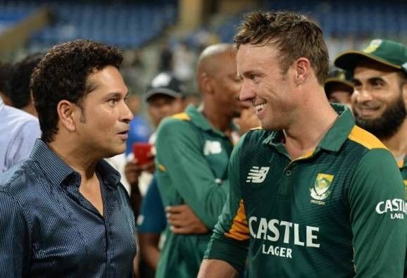 Sachin Tendulkar and AB de Villiers