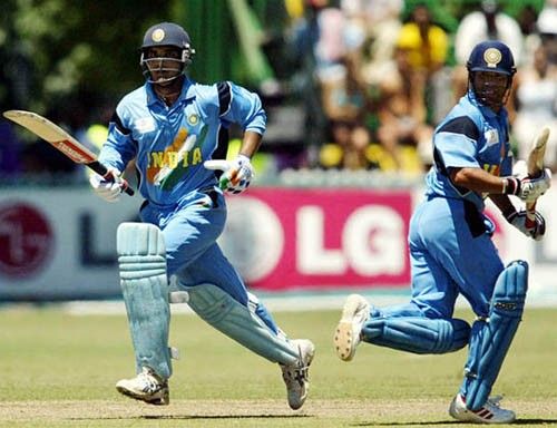 Sourav Ganguly and Sachin Tendulkar