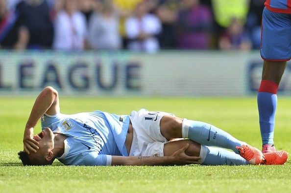 Sergio Aguero injury