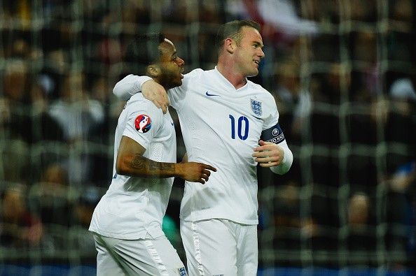 Wayne Rooney Raheem Sterling