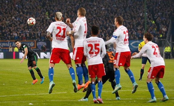 Zlatko Junuzovic freekick