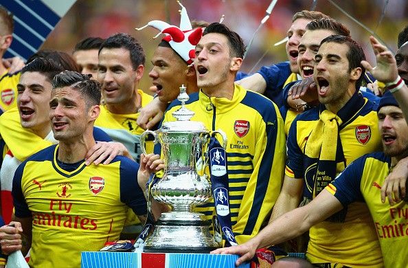 Ozil FA Cup 2015 Final Arsenal