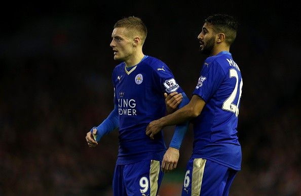 Vardy Mahrez Leicester Liverpool Loss