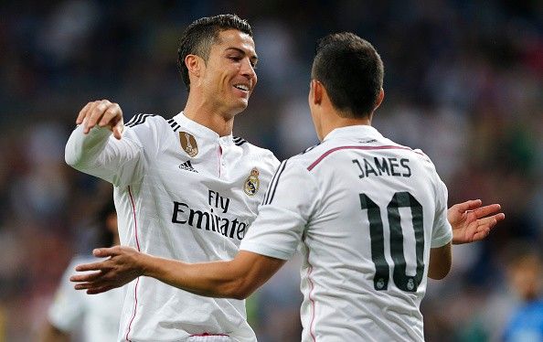 Cristiano Ronaldo James Rodriguez