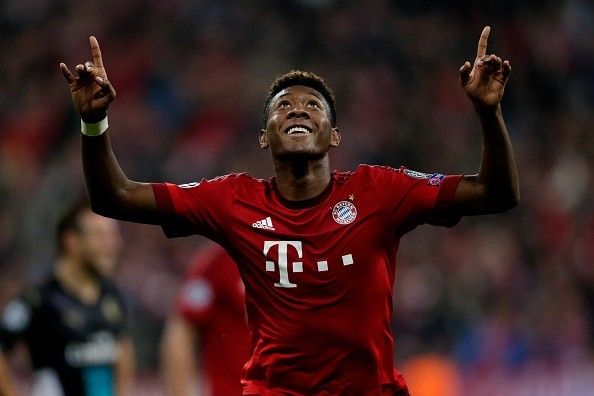 David Alaba Bayern Munich UCL