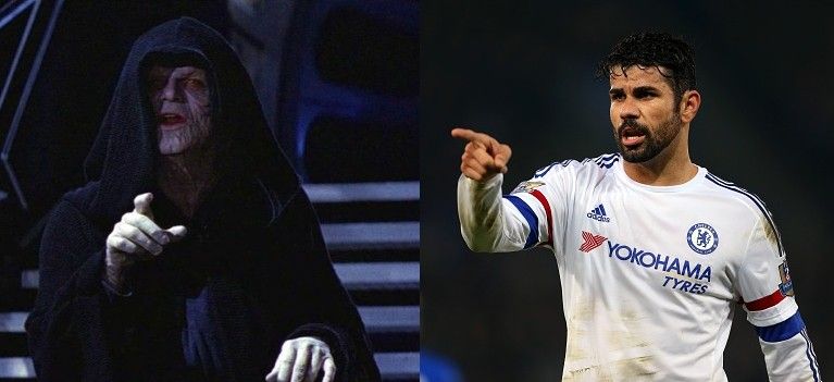 Diego Costa Darth Sith Lord