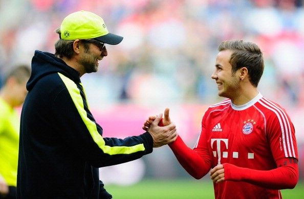 Jurgen Klopp Mario Goetze