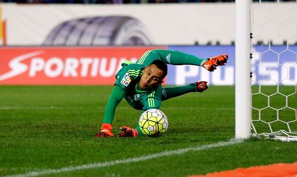 Keylor Navas penalty Atletico Madrid