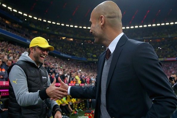 Klopp Guardiola Dortmund Bayern