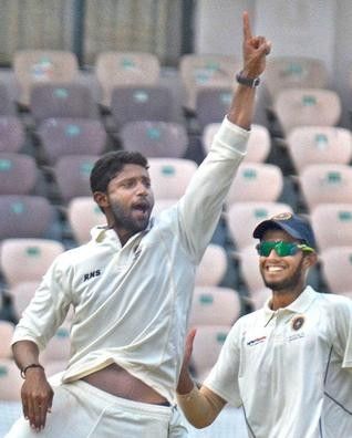 K Monish Ranji Trophy