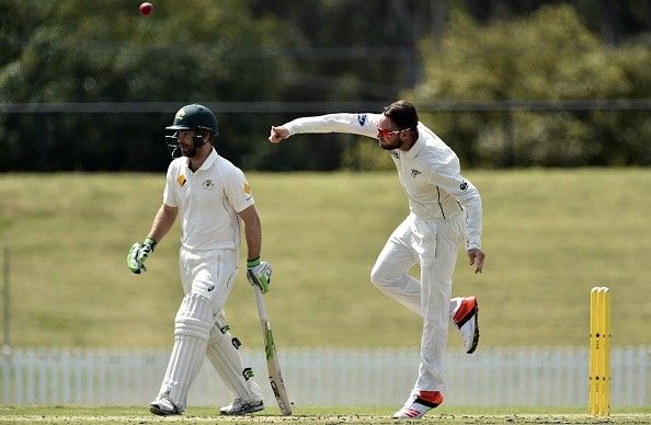 NZ warm up game cricket