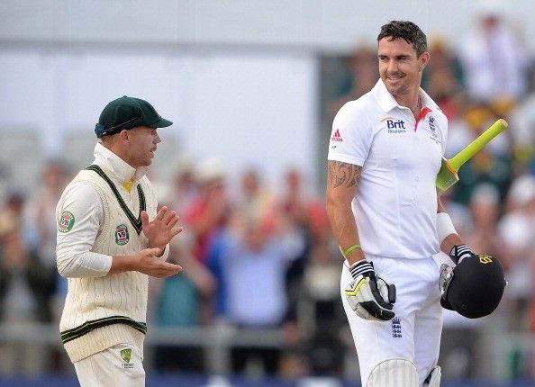 David Warner Kevin Pietersen