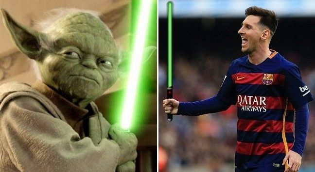 Yoda Lionel Messi