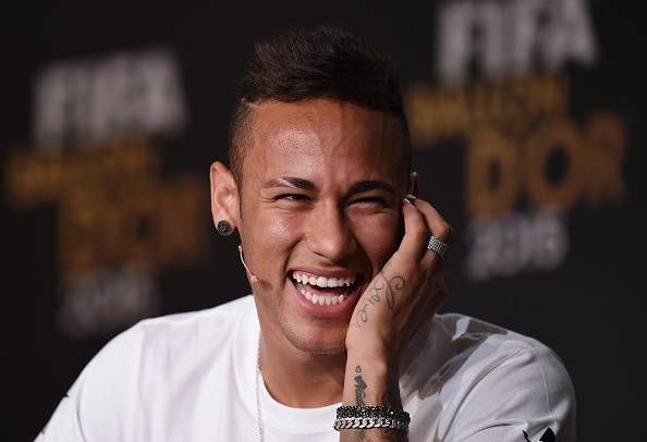 2015 Ballon d'Or Press Conference Neymar