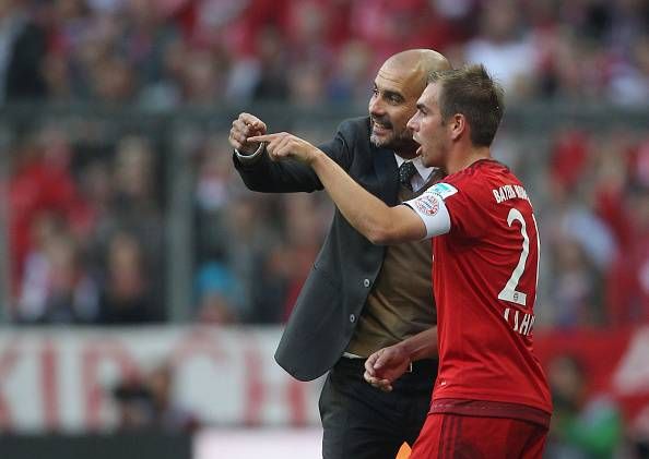 Lahm Guardiola Bayern Munich