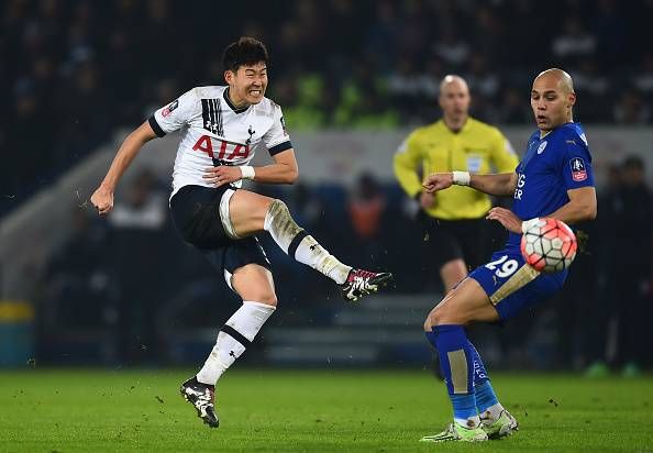 Son Heung Min Tottenham Leicester