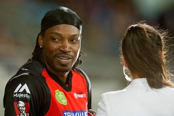 Chris Gayle&#039;s interview with Mel McLaughlin