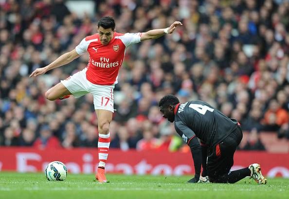 Alexis Sanchez Liverpool goal