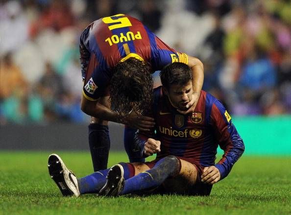 Carles Puyol Gerard Pique