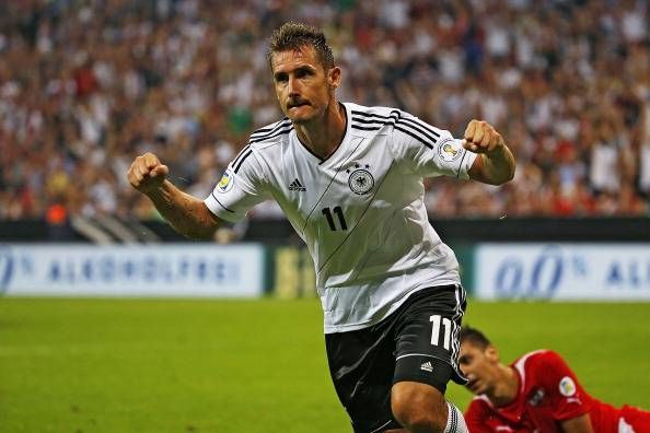 Geramny striker Miroslav Klose