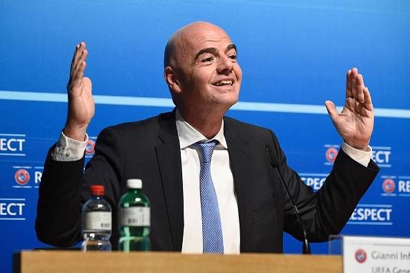 Gianni Infantino UEFA candidate FIFA presidential election