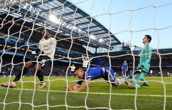 John Terry own goal Chelsea Everton