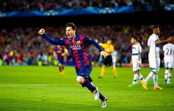 Lionel Messi Best Forward 2015