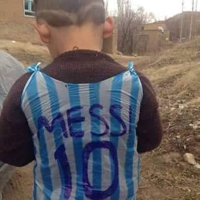 Lionel Messi kid Argentina Iraq