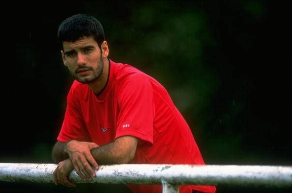 Pep Guardiola Barcelona player