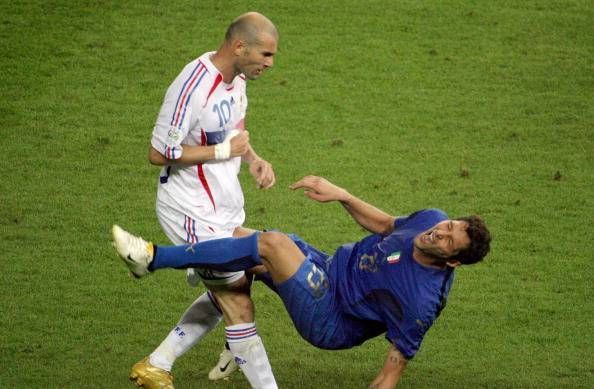 zidane head butt materazzi