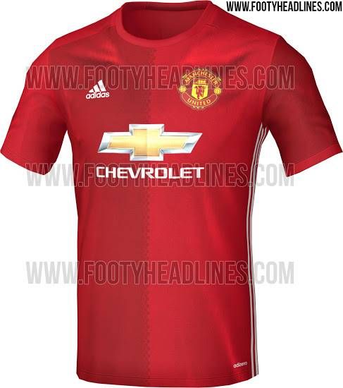 Manchester United 2016 17 Kit Leak