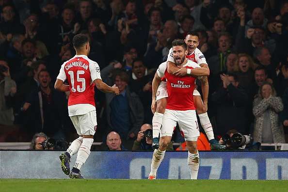 Alexis Sanchez Olivier Giroud