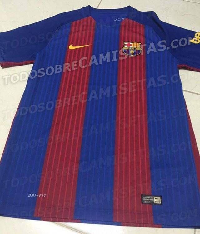 Barcelona 2016 17 Kit leaked