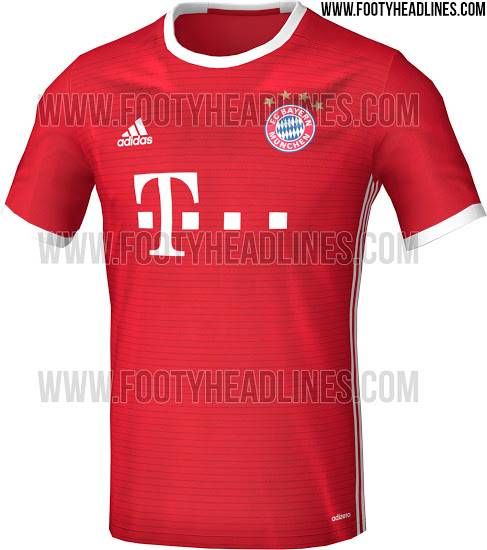 Bayern Munich 2016 17 Kit Leak