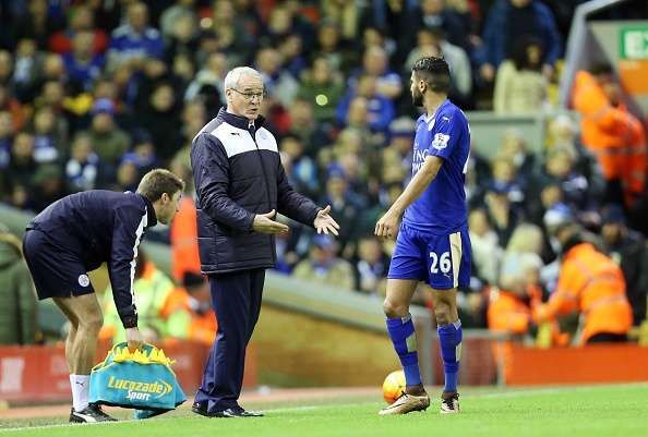 Claudio Ranieri Riyad Mahrez