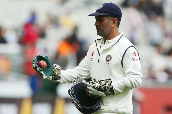 MS Dhoni test