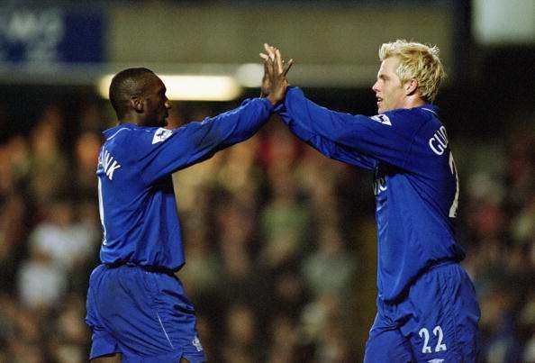 Jimmy Floyd Hasselbaink and Eidur Gudjohnsen